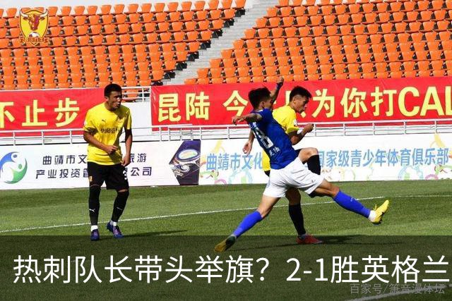 热刺队长带头举旗？2-1胜英格兰后庆贺，敏感横幅恐致天价罚款！